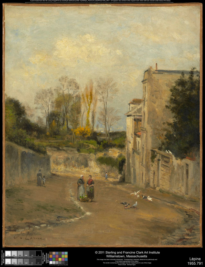 Montmartre. A rua Cortot - Stanislas Lépine