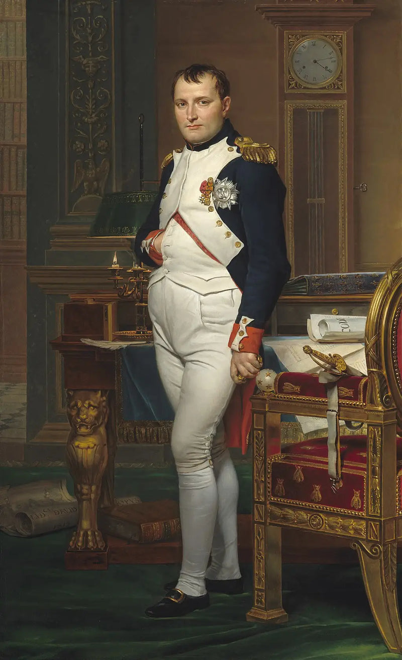 Napoleão em seu gabinete de trabalho - Jacques-Louis David