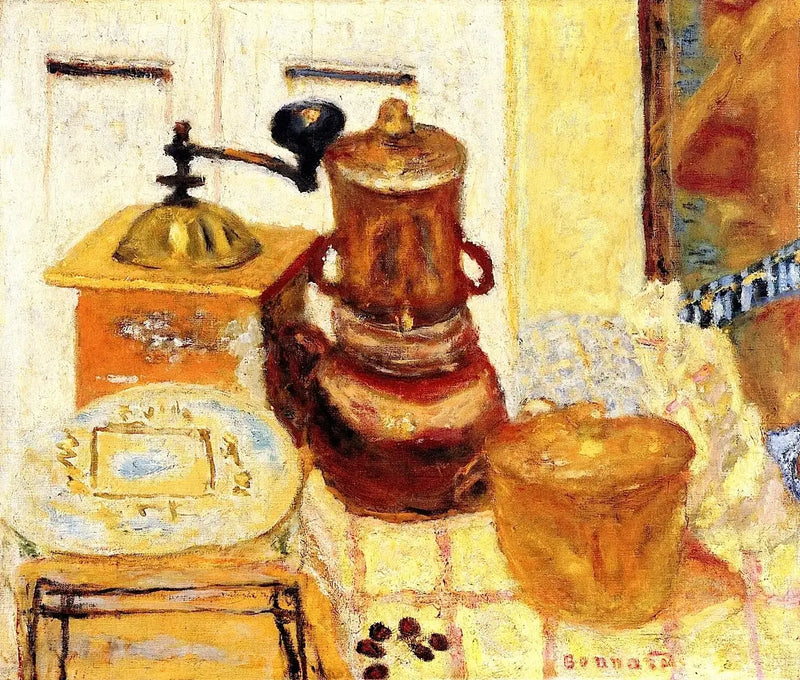 Natureza morta: o moinho de café - Pierre Bonnard