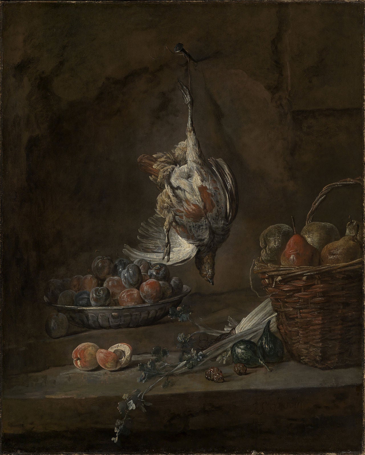 Nature morte au faisan mort - Jean Siméon Chardin
