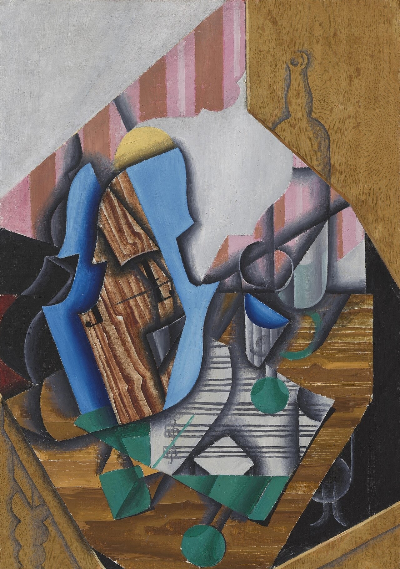 Nature morte au violon et partition - Juan Gris