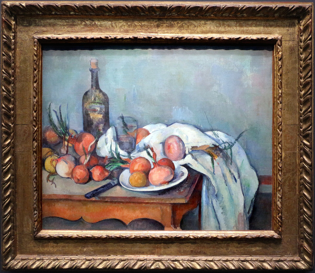 Natureza morta com cebolas - Paul Cézanne