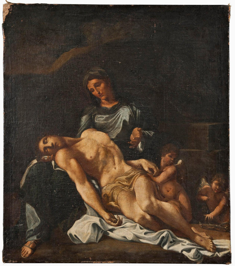 Reproduzido até NM 7172. Pietà - Annibale Carracci