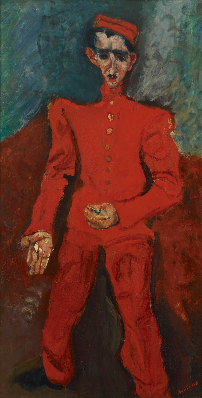 Page Boy no Maxim's - Chaim Soutine