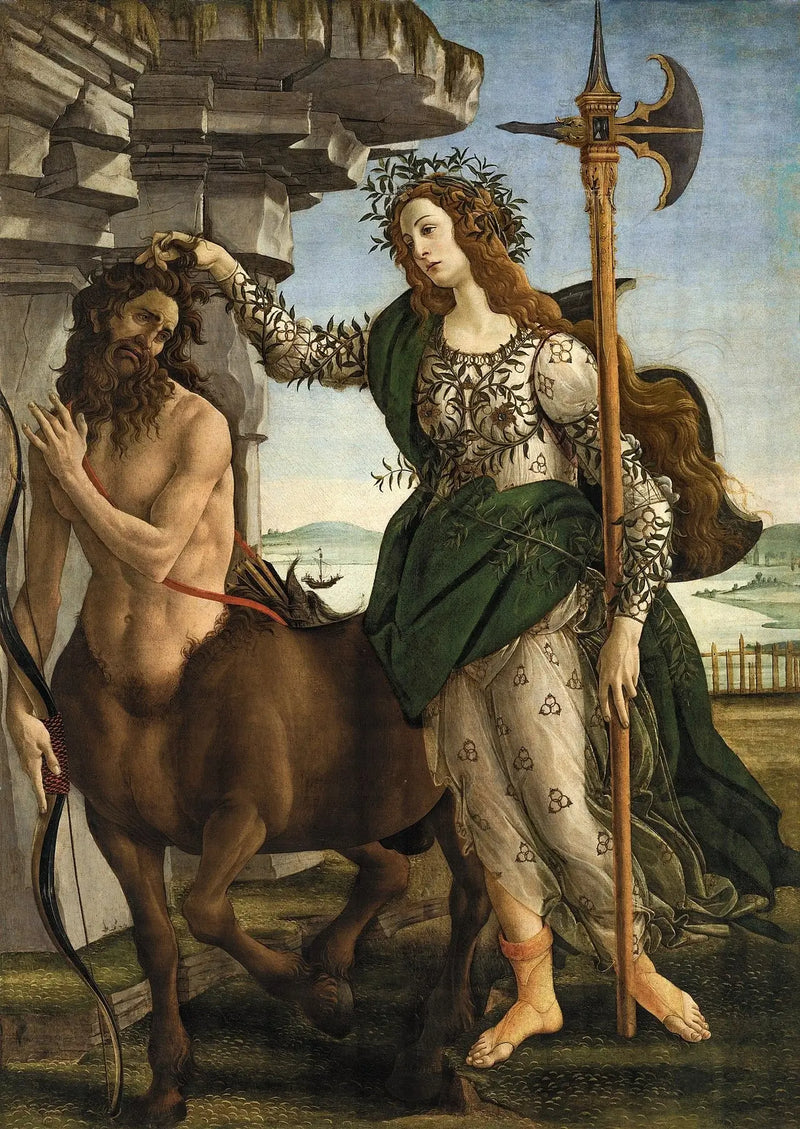 Pallas e o Centauro - Sandro Botticelli