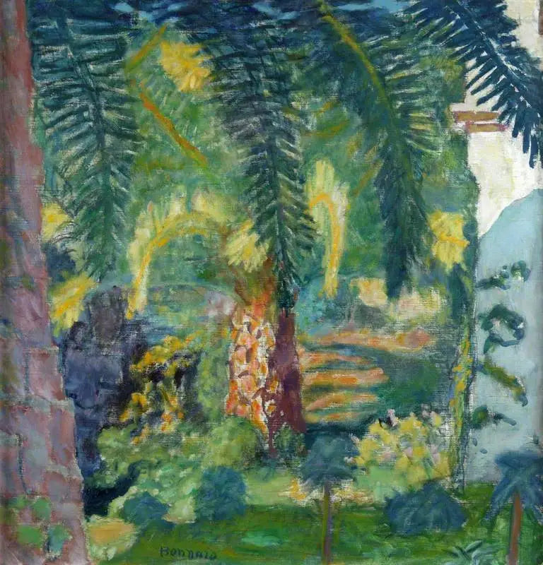Palmeiras em Cannet - Pierre Bonnard
