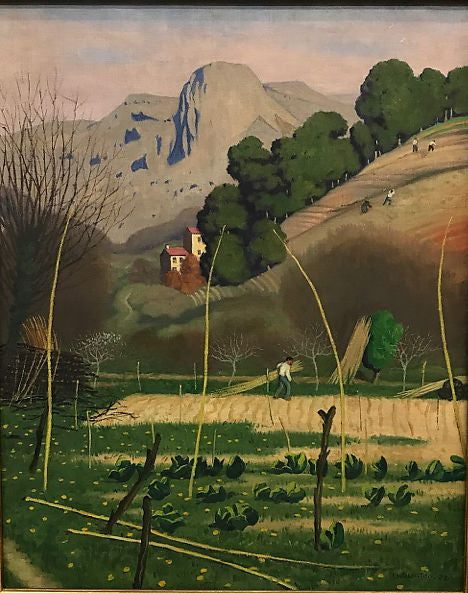 Paysage à Saint-Jeannet, Provence - Félix Vallotton