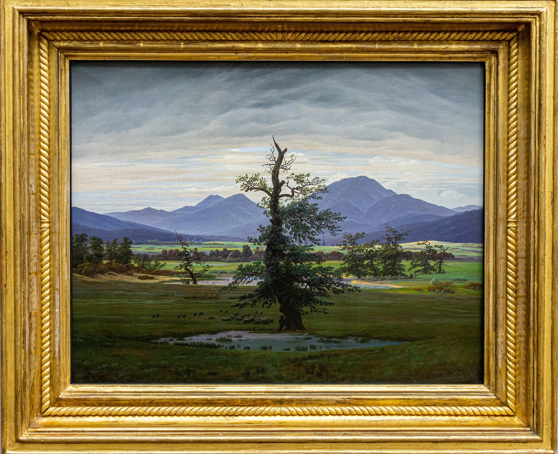 Paisagem campestre, de manhã - Caspar David Friedrich