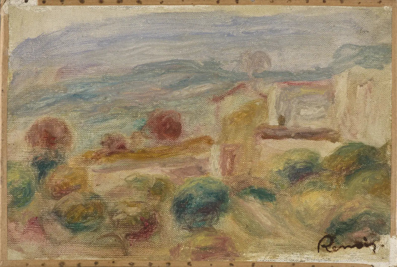 Paisagem da Provença - Pierre-Auguste Renoir