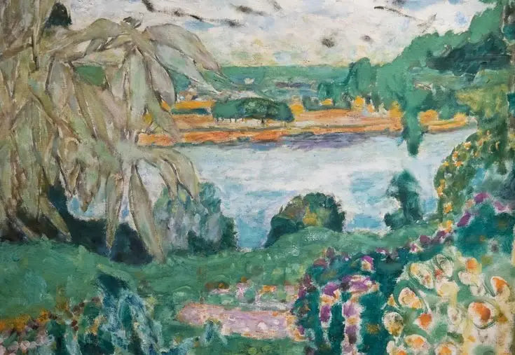 Paisagem perto de Vernon - Pierre Bonnard
