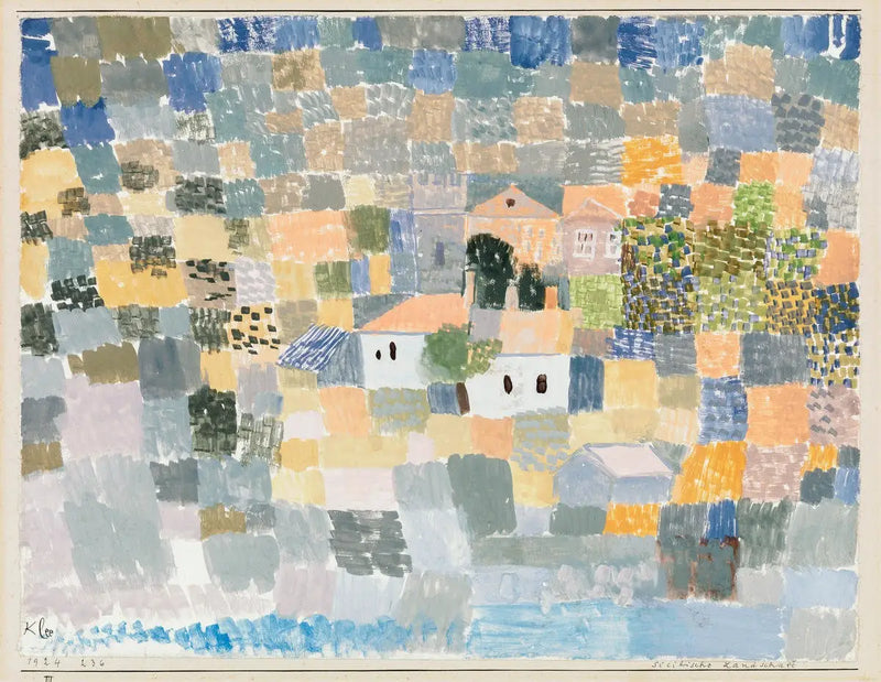 Paisagem siciliana (Sicilian Landscape) - Paul Klee