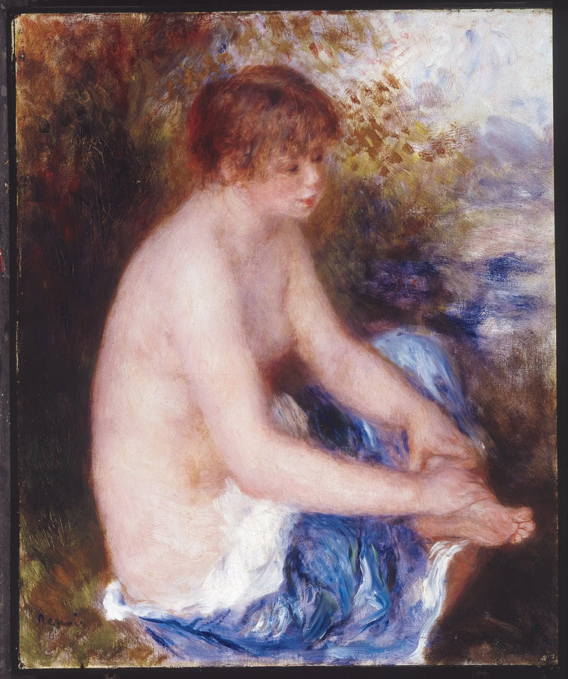 Pequeno nu azul - Pierre-Auguste Renoir
