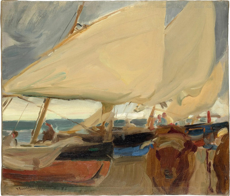 Praia de Valência - Joaquín Sorolla