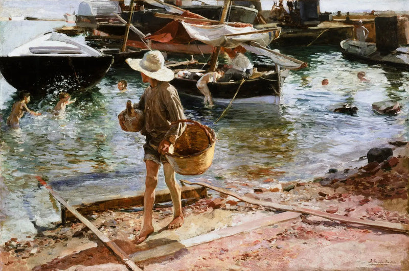 Porto de Valência - Joaquín Sorolla