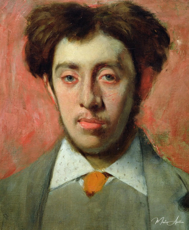 Retrato de Alberto Mélida - Edgar Degas