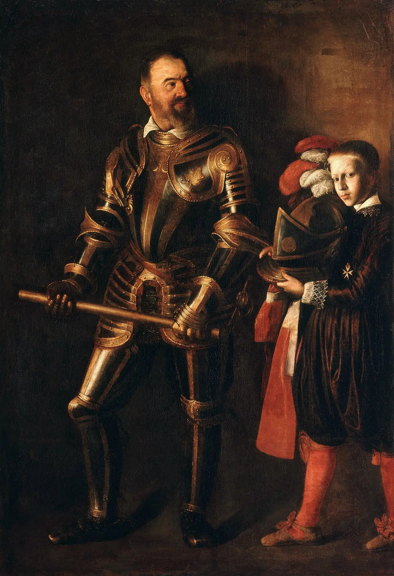 Retrato de Alof de Wignacourt - Caravaggio