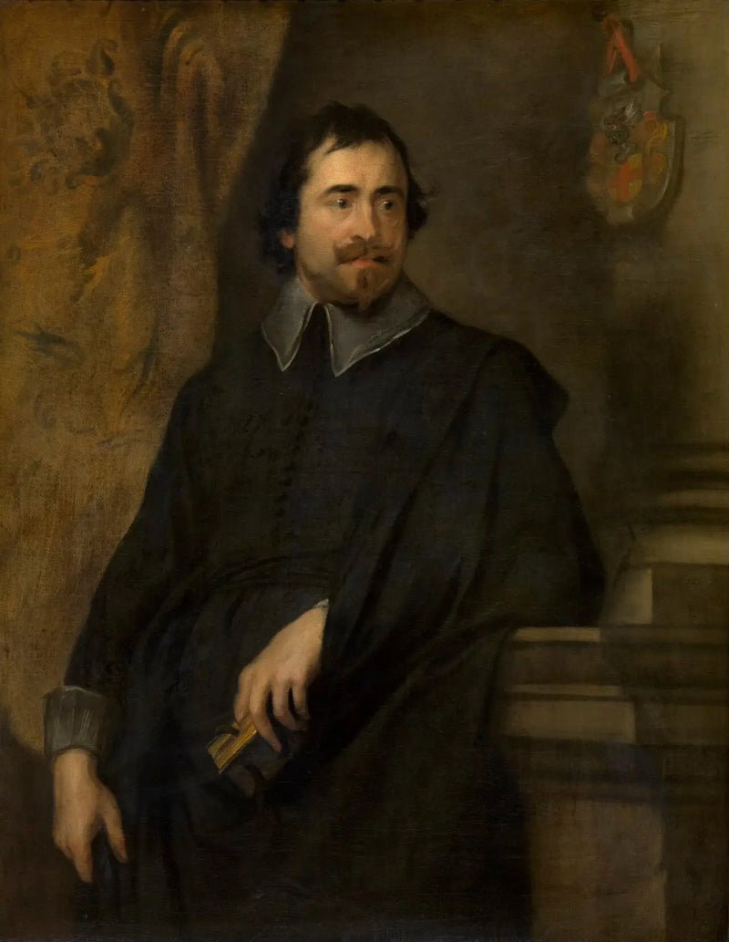 Retrato de um clérigo - Antoine van Dyck
