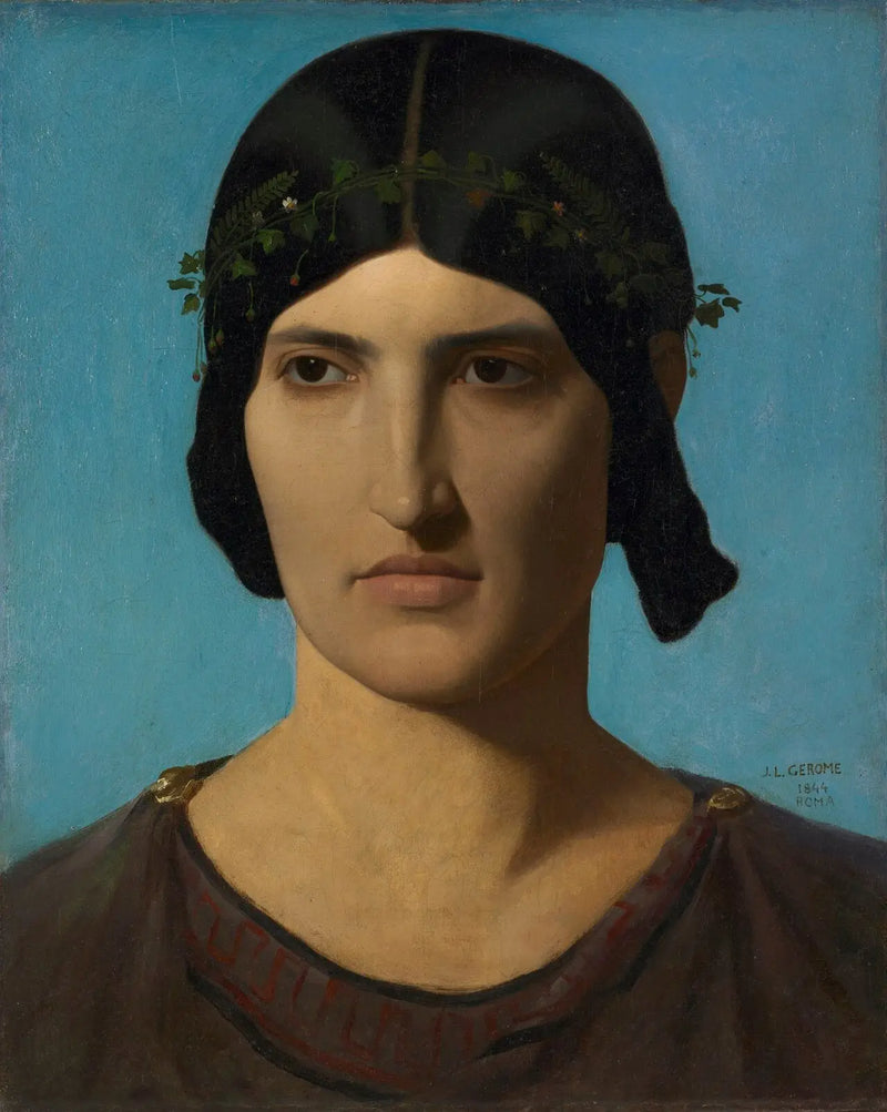 Retrato de uma Romana - Jean-Léon Gérôme