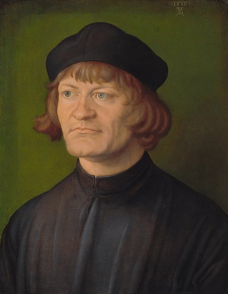 Retrato de um clérigo (Johann Dorsch?) - Albrecht Dürer