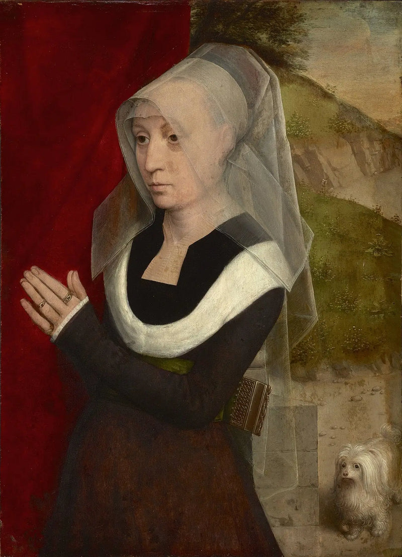Retrato de uma doadora - Hans Memling