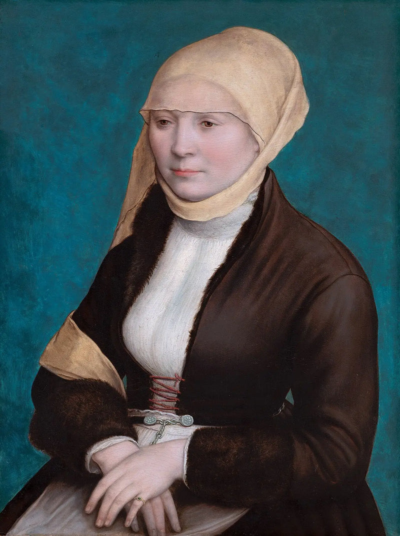 Retrato de uma jovem mulher - Hans Holbein, o Jovem
