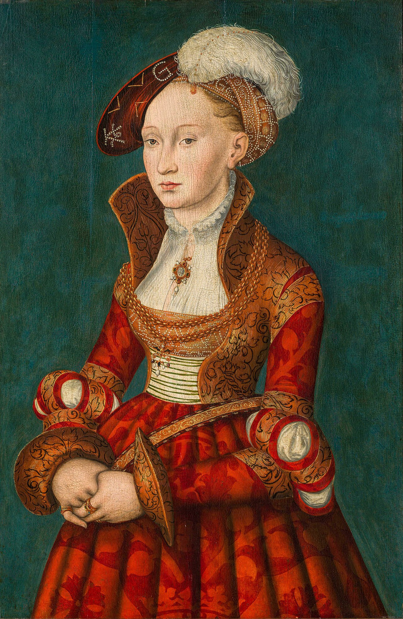 Retrato de uma jovem mulher - Lucas Cranach, o Velho