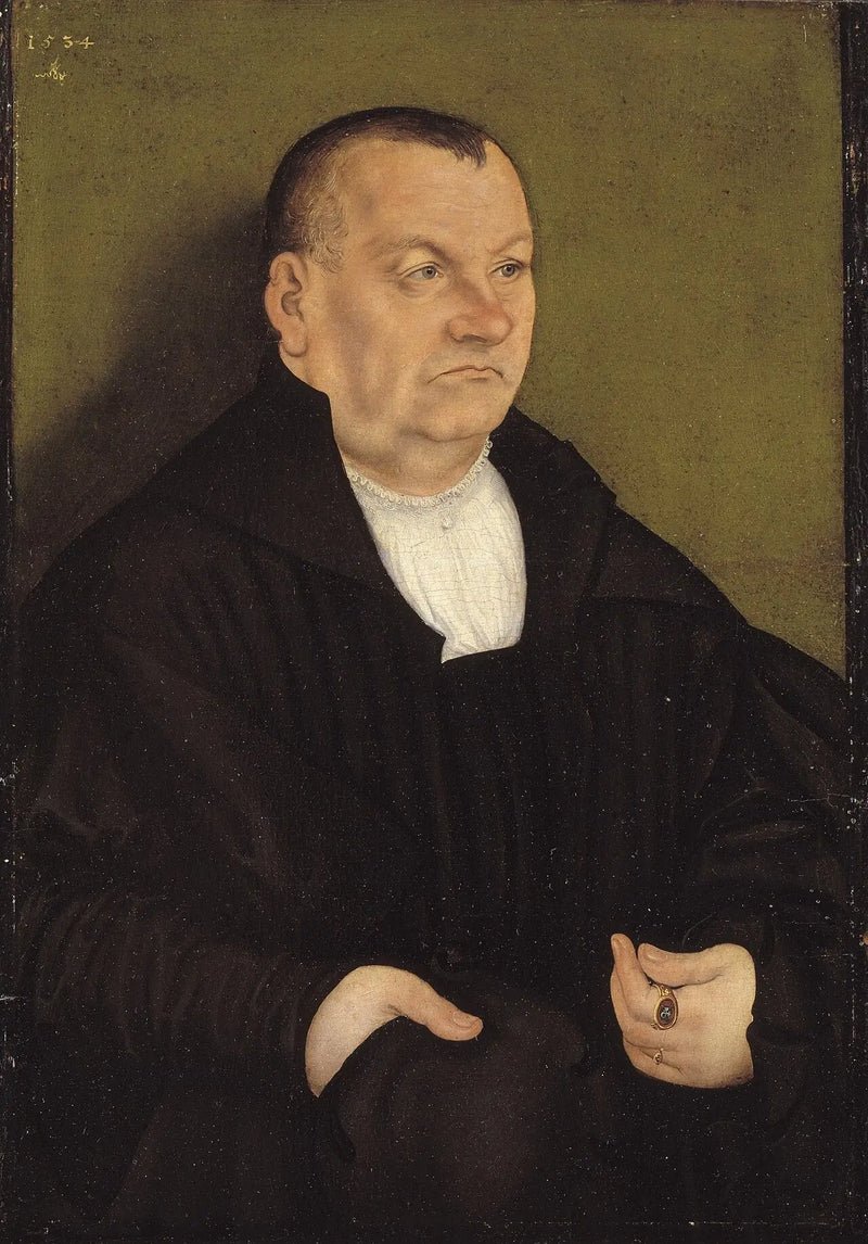 Retrato de um homem - Lucas Cranach, o Velho