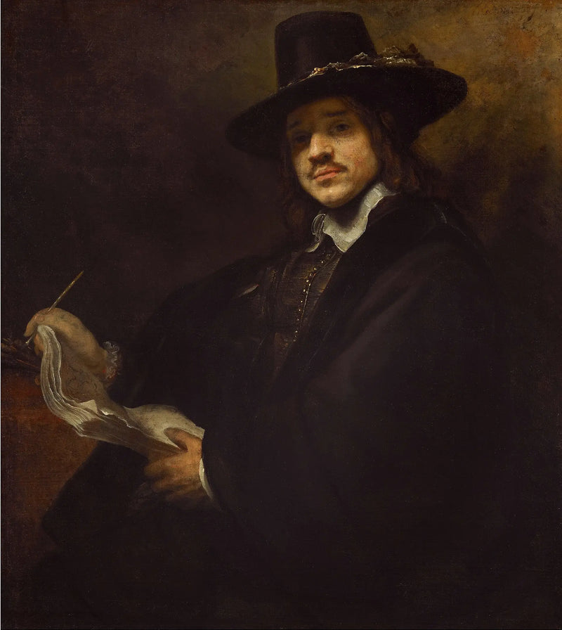 Retrato de um jovem artista - Rembrandt