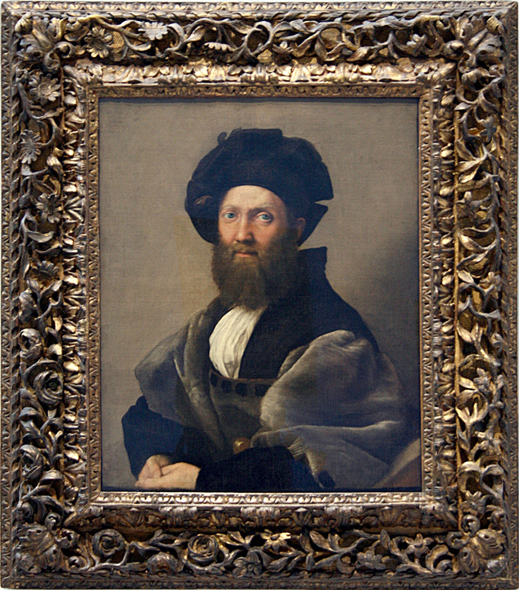Retrato de Baldassare Castiglione - Raphaël Sanzio