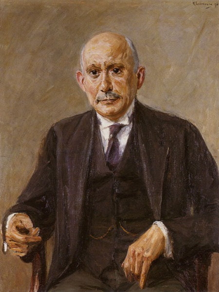Portrait de Félix Benjamin - Max Liebermann