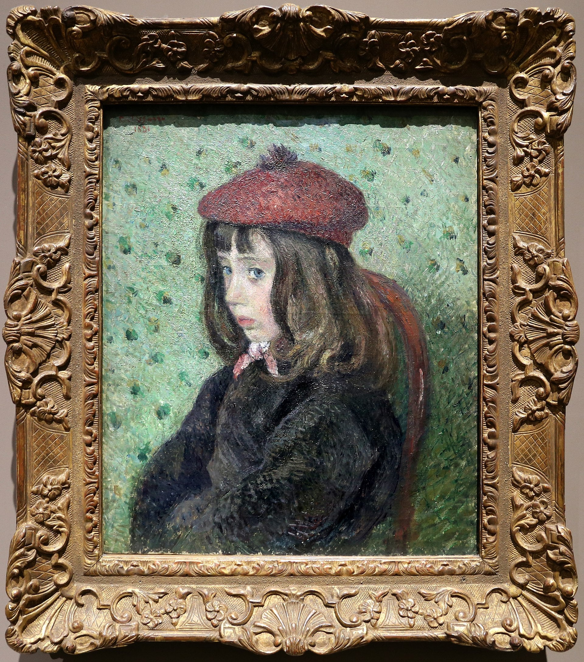Retrato de Félix Pissarro - Camille Pissarro