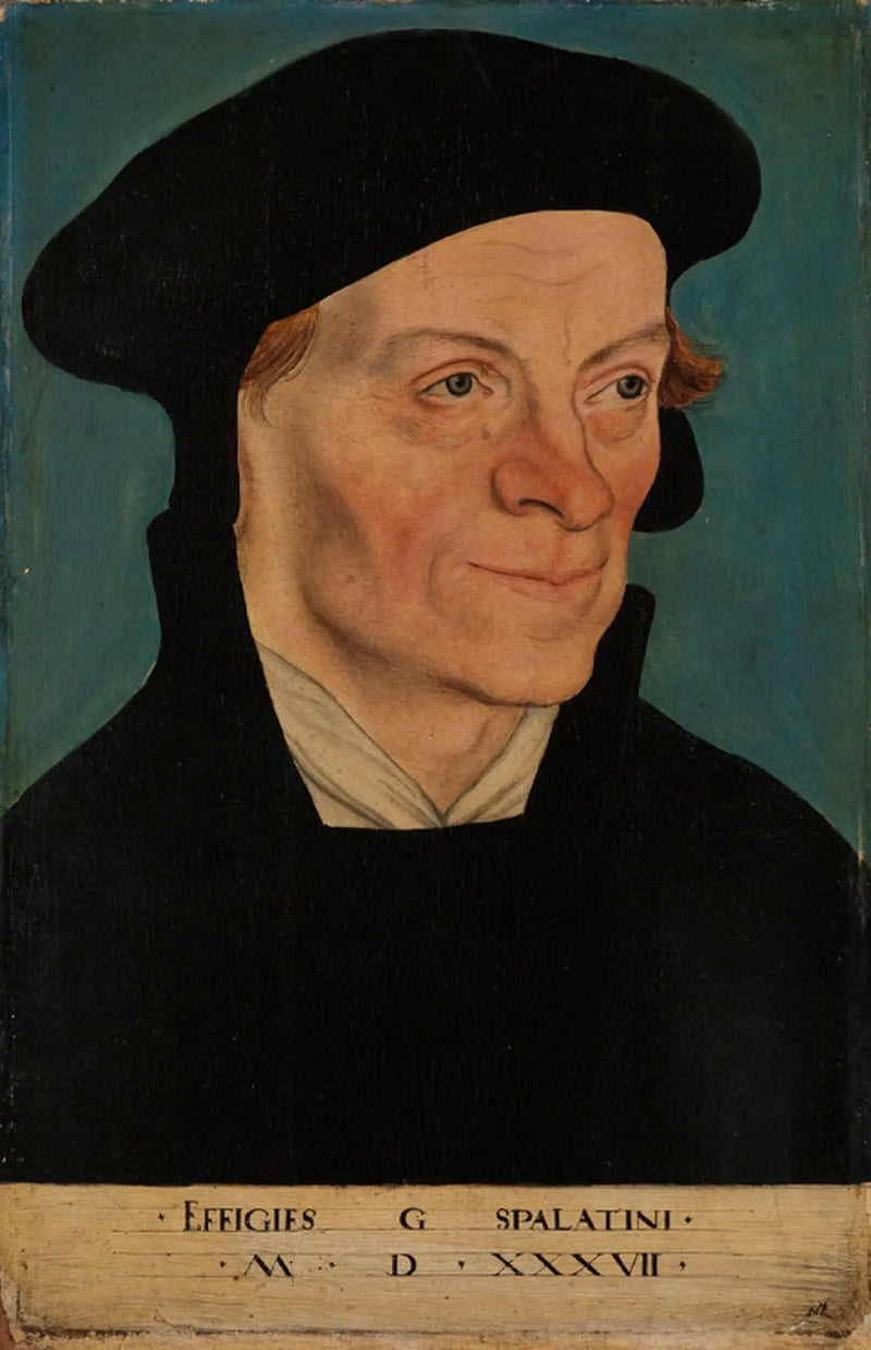 Retrato de Georg Spalatin - Lucas Cranach, o Velho