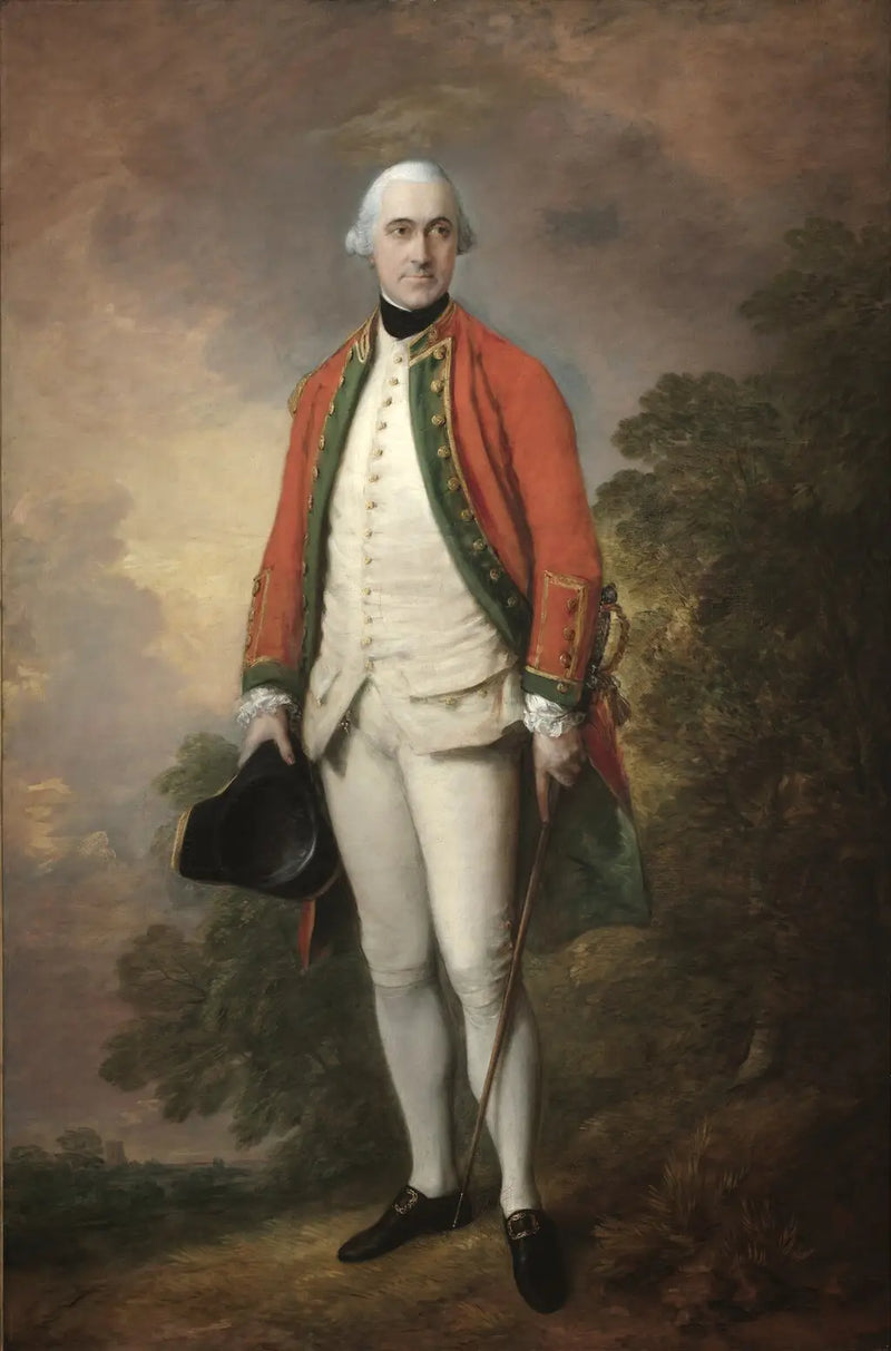 Retrato de George Pitt, primeiro barão Rivers - Thomas Gainsborough