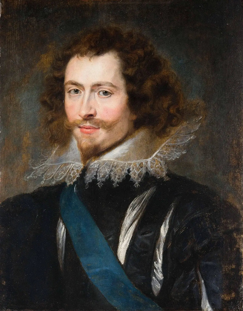 Retrato de George Villiers, 1º duque de Buckingham - Peter Paul Rubens