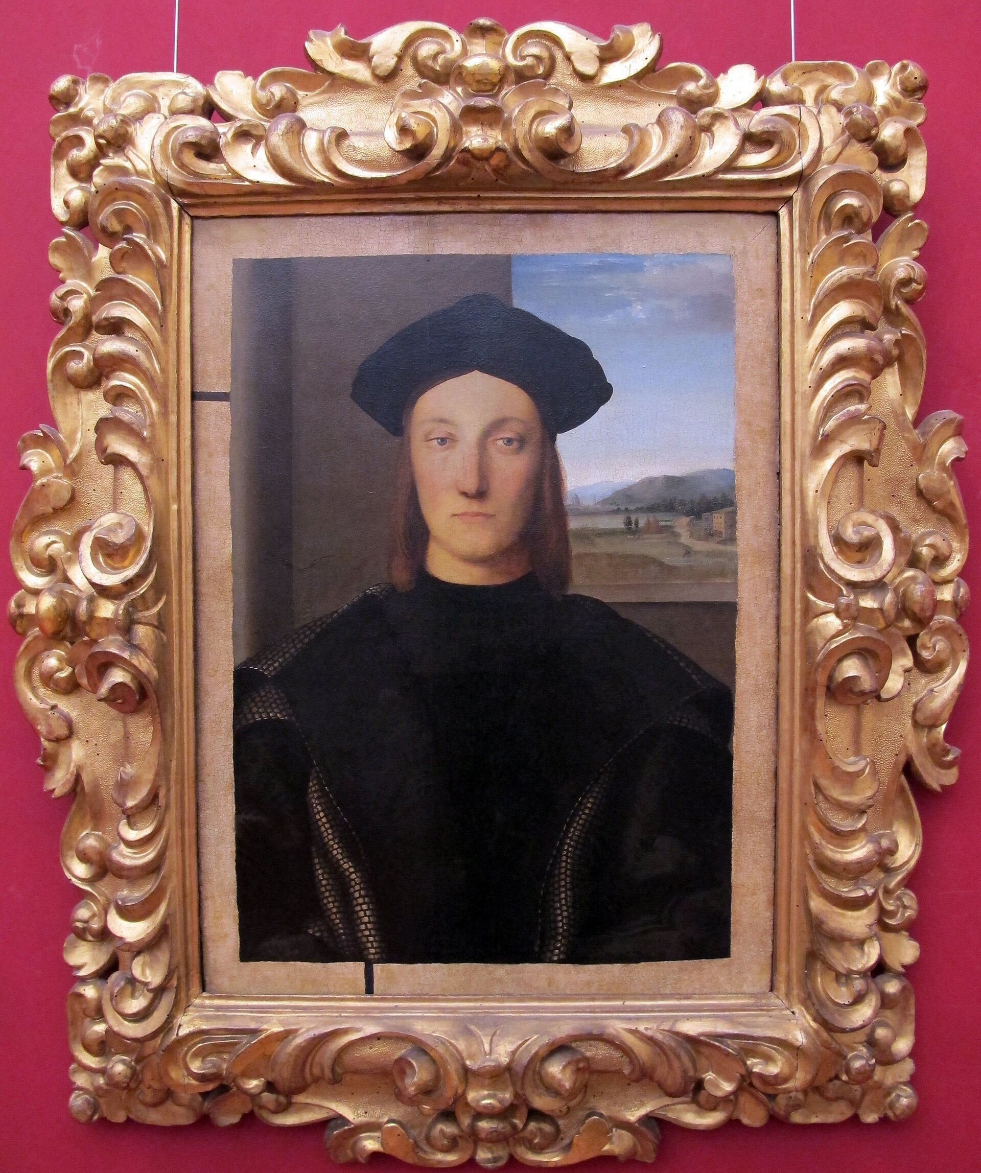Retrato de Guidobaldo I de Montefeltro - Rafael Sanzio