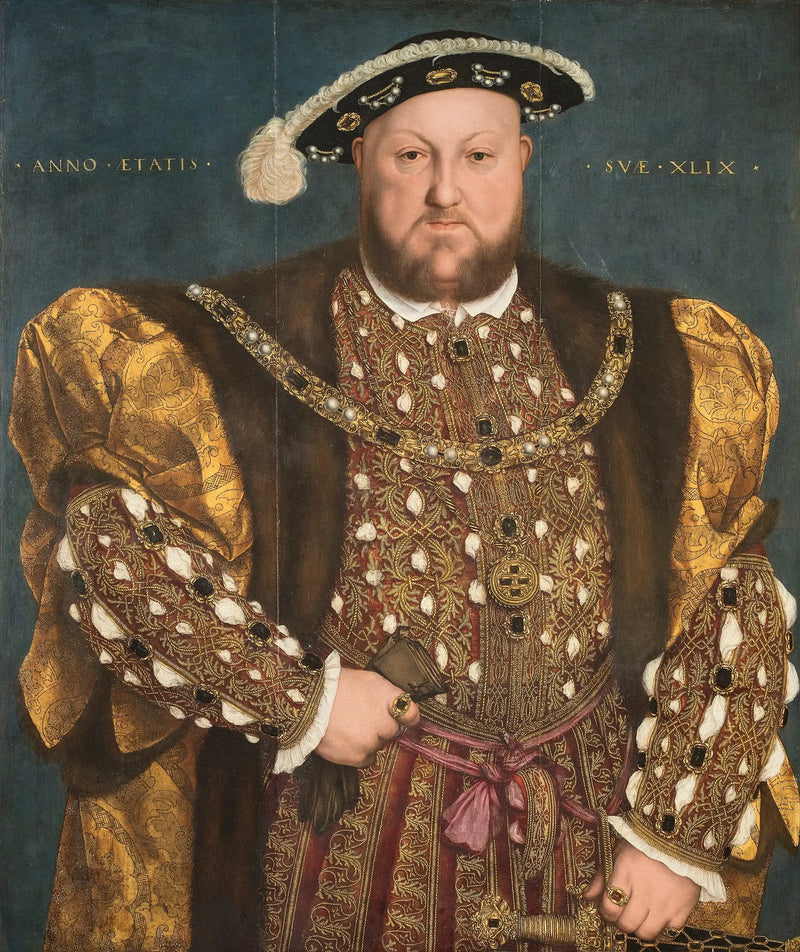 Retrato de Henrique VIII da Inglaterra - Hans Holbein, o Jovem