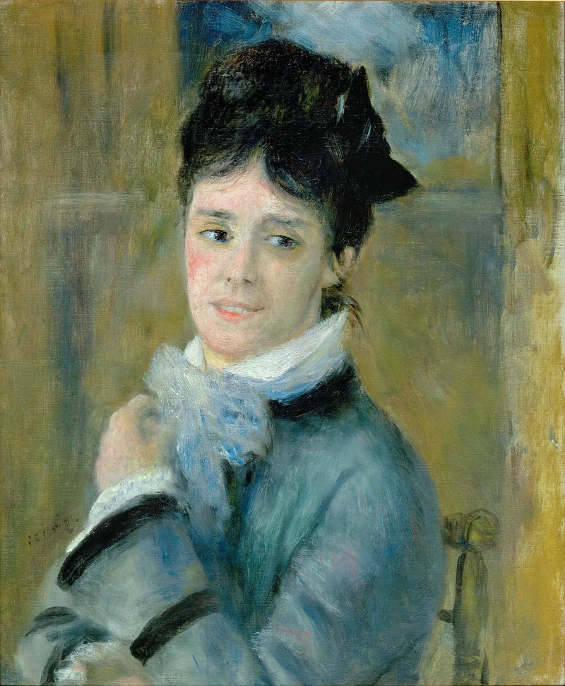 Retrato de Madame Claude Monet - Pierre-Auguste Renoir