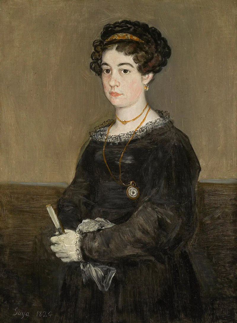 Retrato de María Martínez de Puga - Francisco de Goya