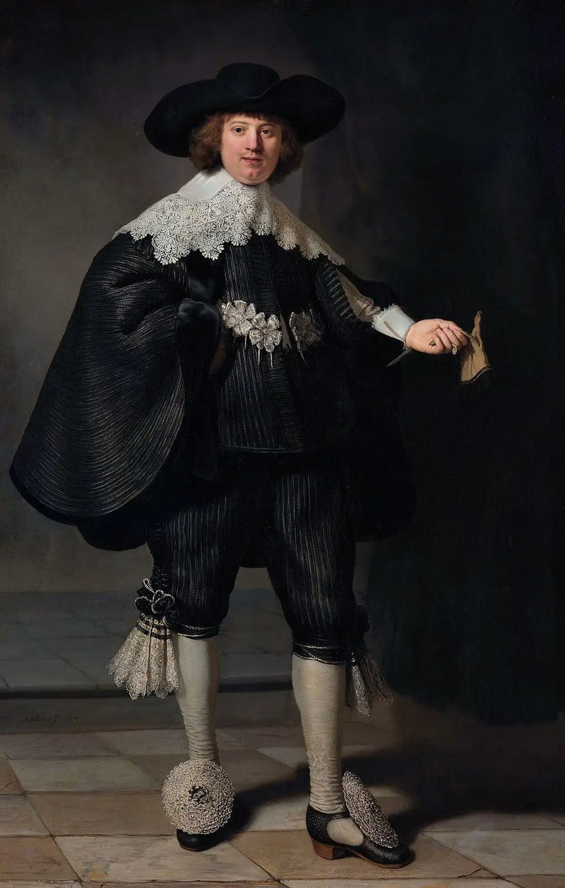 Retrato de Marten Soolmans - Rembrandt