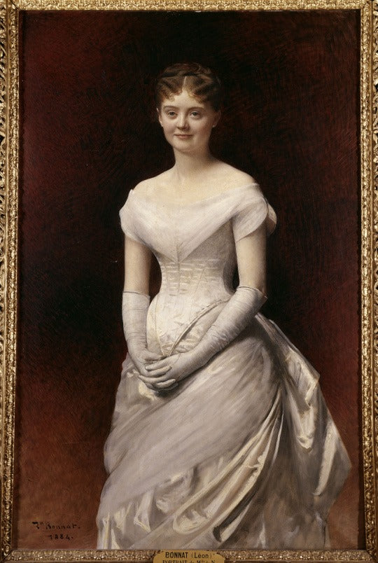 Portrait de Mlle Denouille - Léon Bonnat