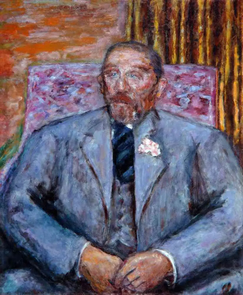 Retrato do Senhor Monteux - Pierre Bonnard