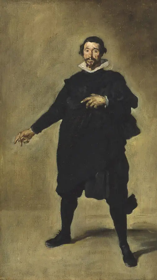 Retrato de Pablillos de Valladolid, bufão de Filipe IV - Édouard Manet