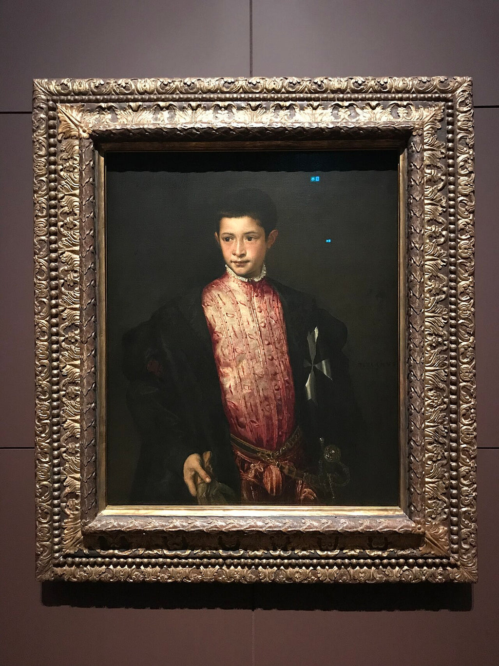 Portrait de Ranuccio Farnèse - Titian