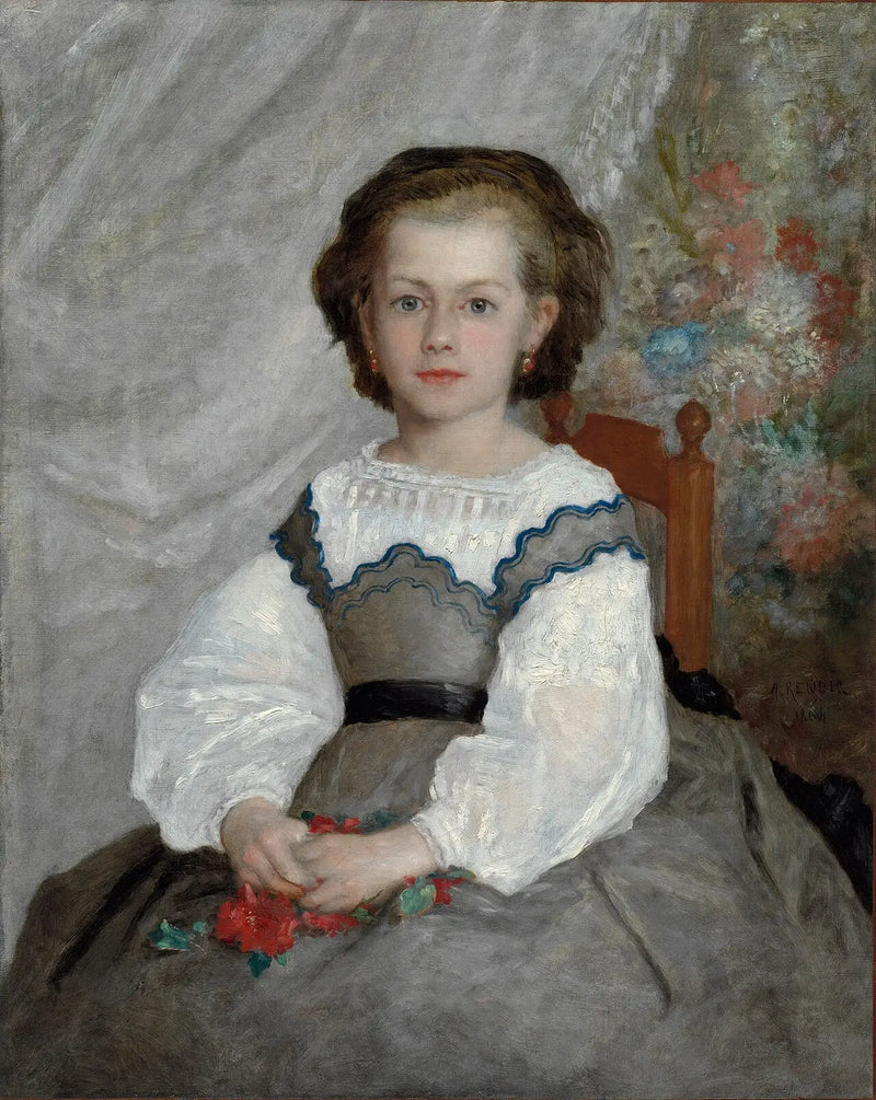 Retrato de Romaine Lacaux - Pierre-Auguste Renoir