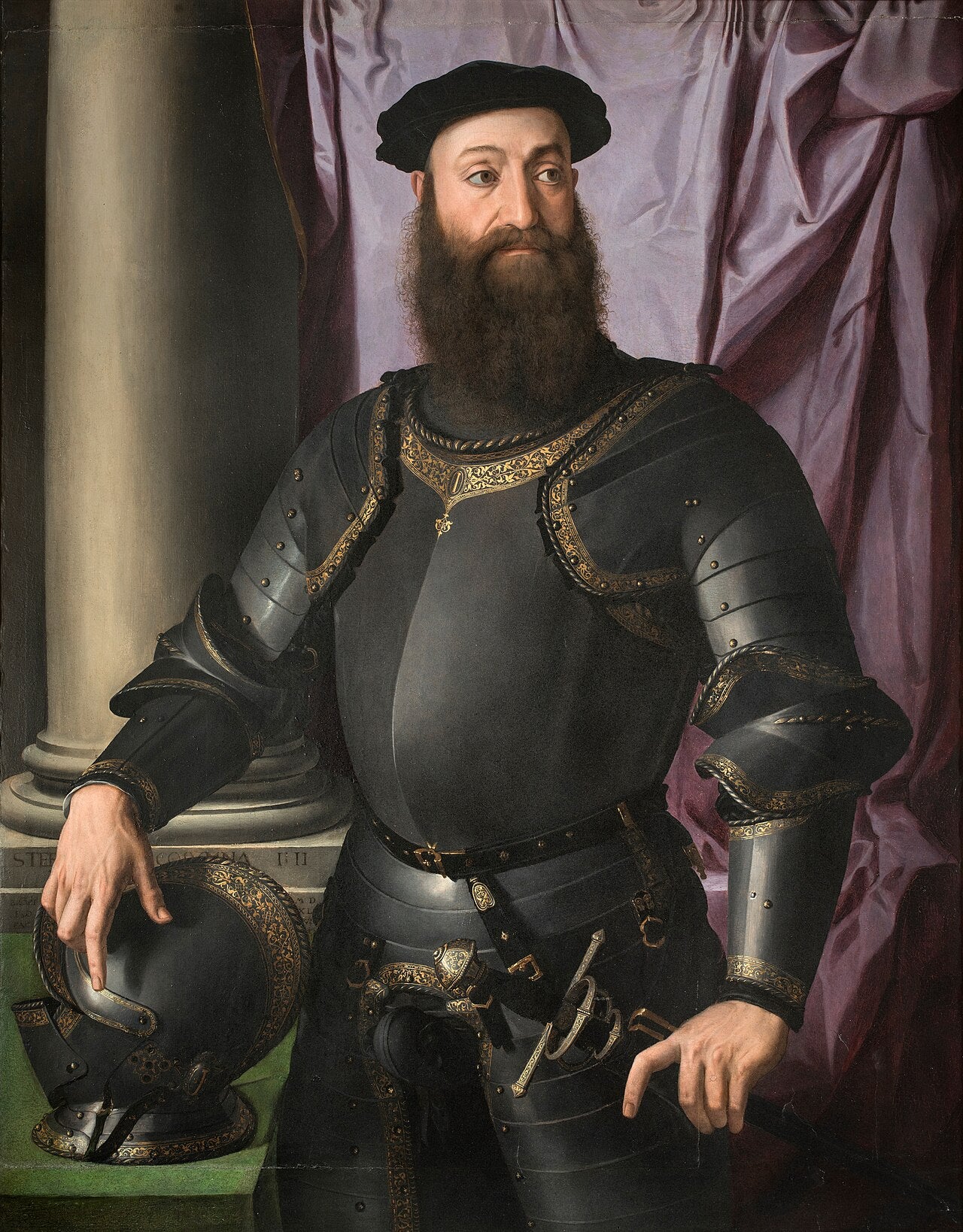 Portrait de Stefano Colonna - Bronzino