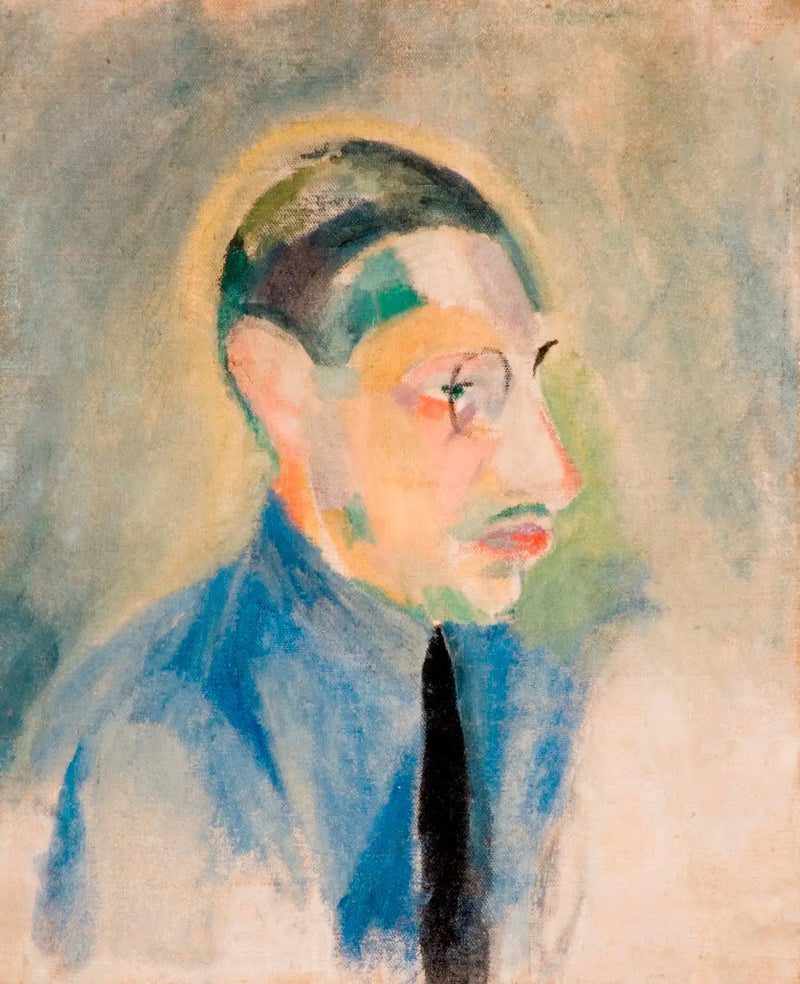 Retrato de Stravinsky - Robert Delaunay