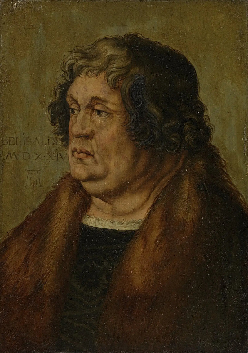 Retrato de Willibald Pirckheimer - Albrecht Dürer