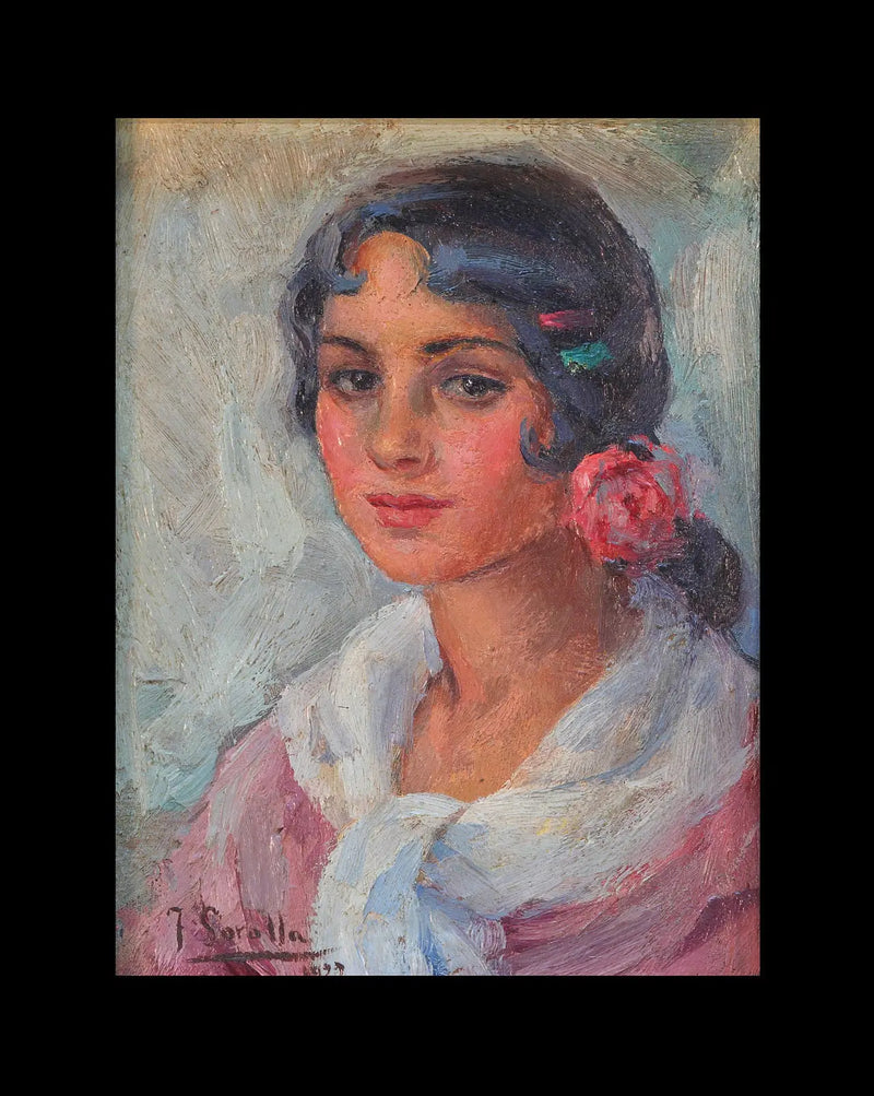 Retrato de mulher - Joaquín Sorolla