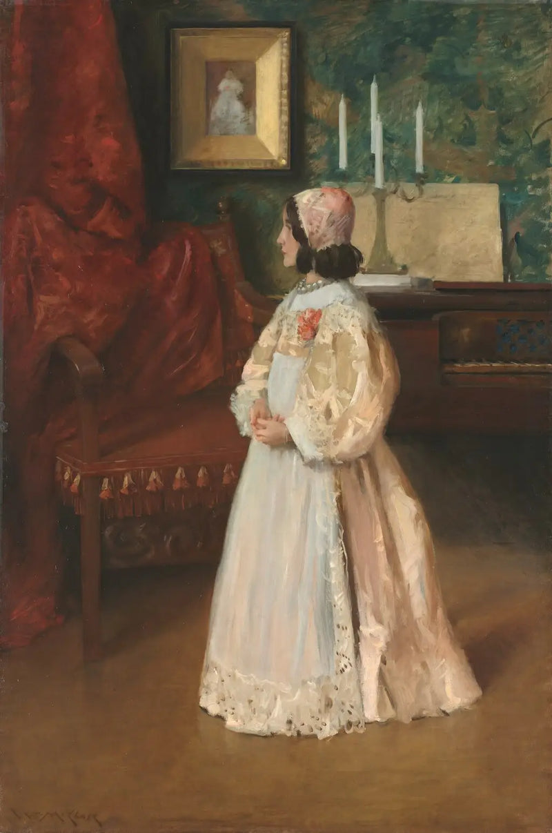 Retrato da minha filha Alice - William Merritt Chase