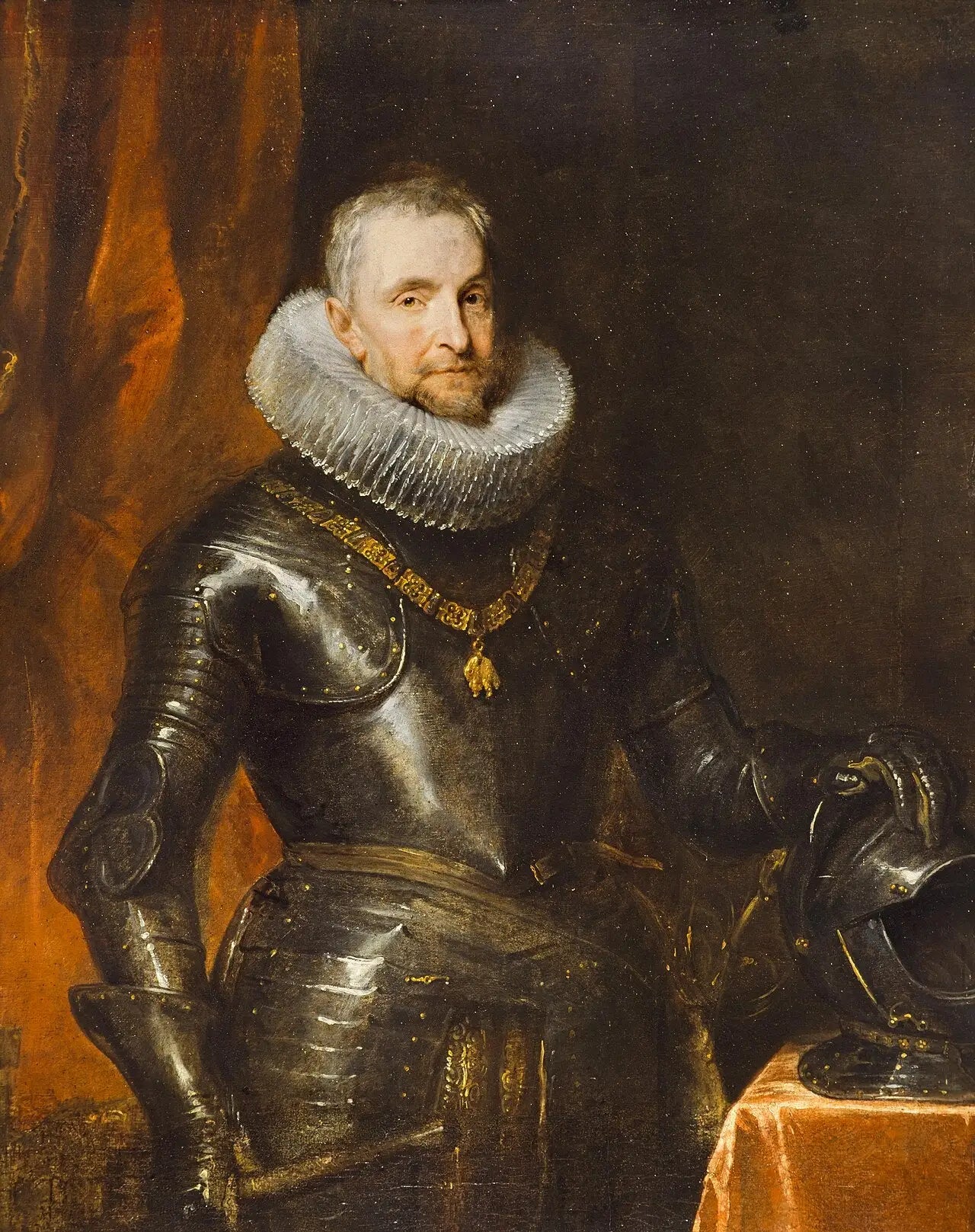 Portrait du marquis Ambrogio Spinola (1569 - 1630) - Antoine van Dyck - Alpha Reproduction